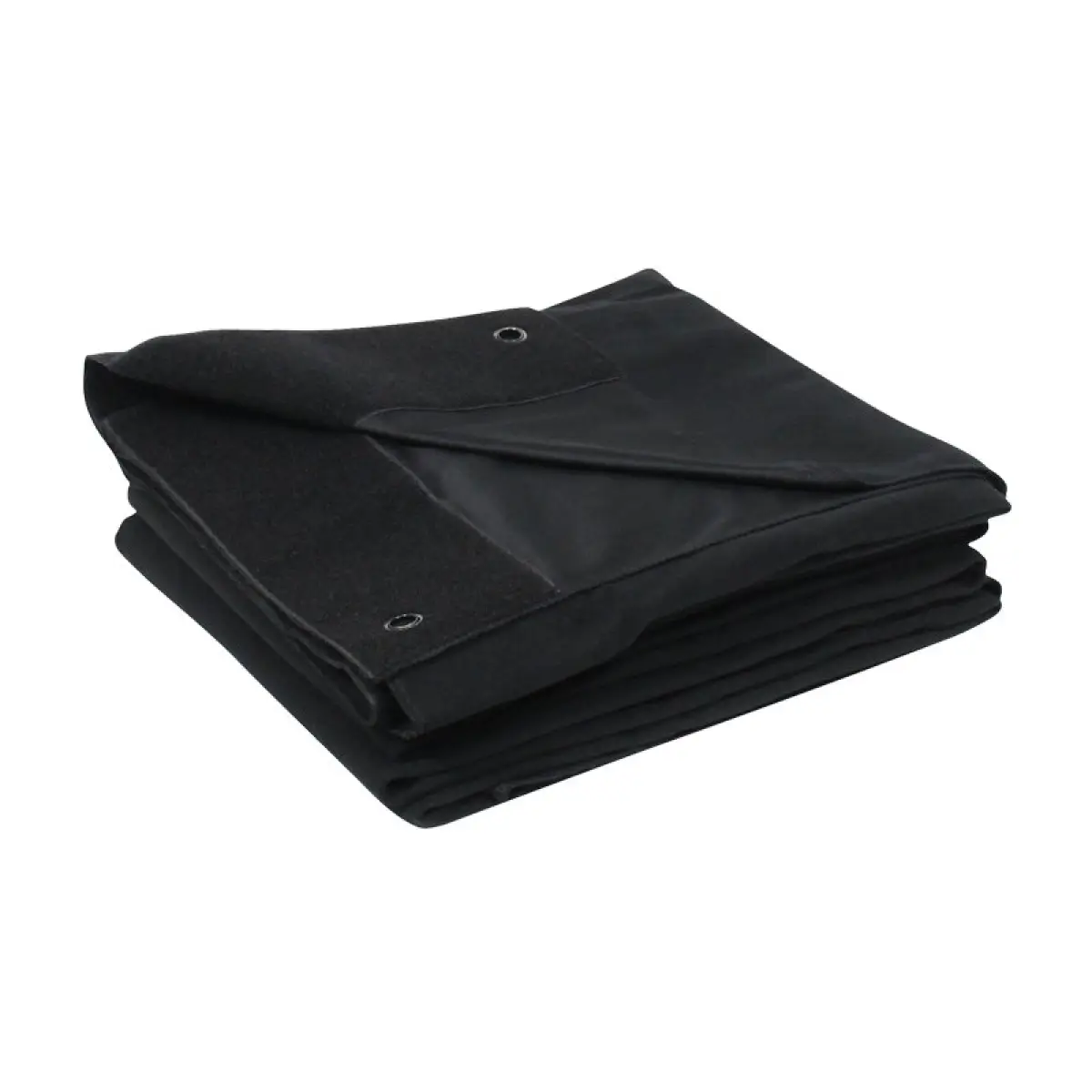 4 x 3m Black Serge Drape - STAR34