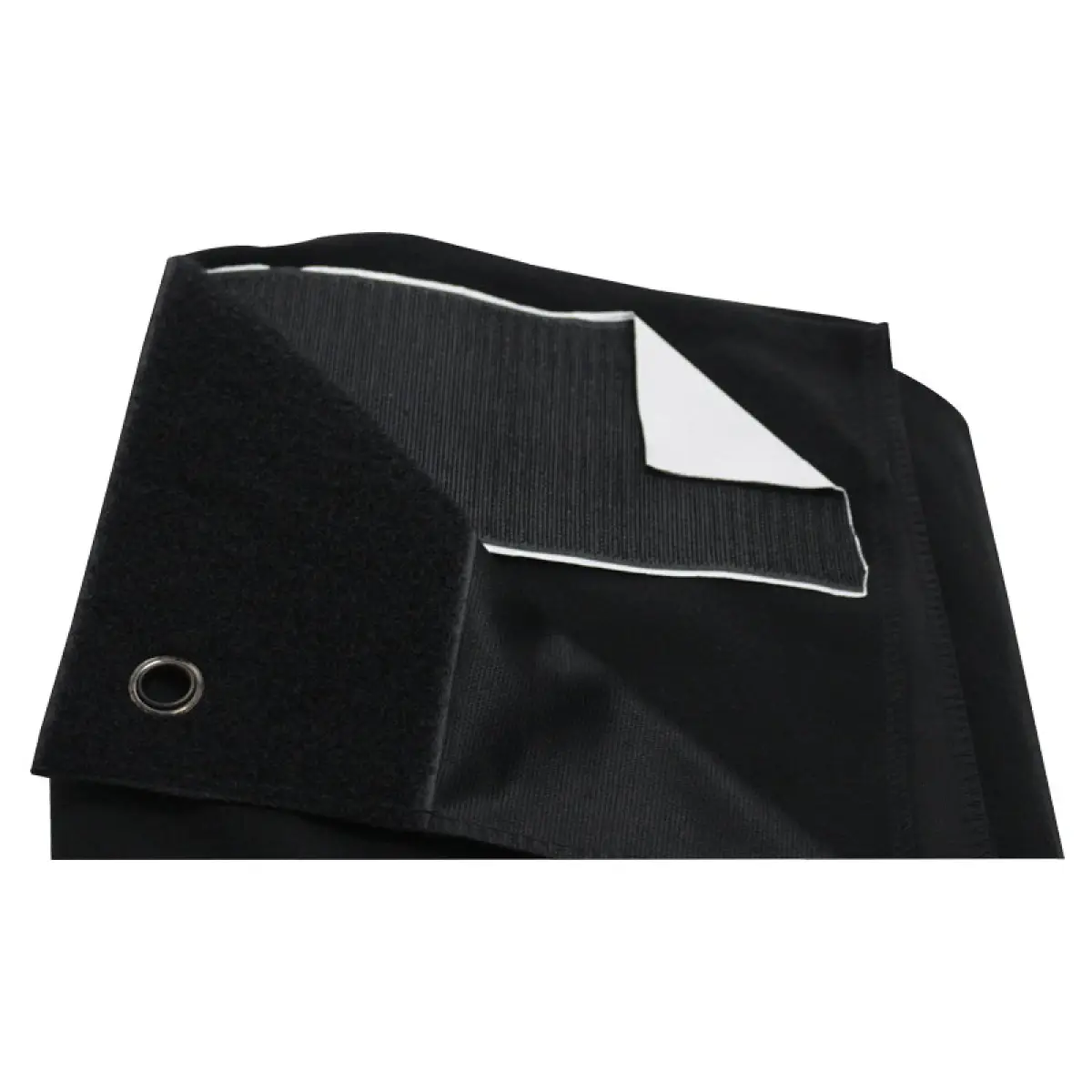 4 x 6m Black Serge Drape - STAR37