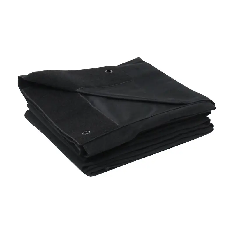 4 x 6m Black Serge Drape - Image 2