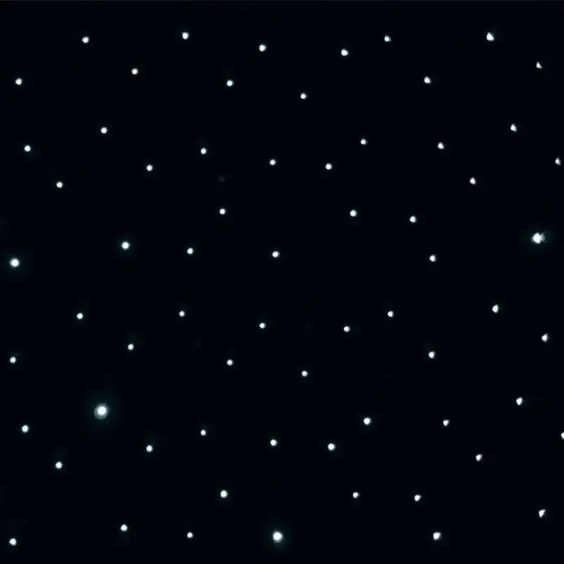 PRO 9 x 4m LED Black Starcloth (Excludes Controller) - STAR42