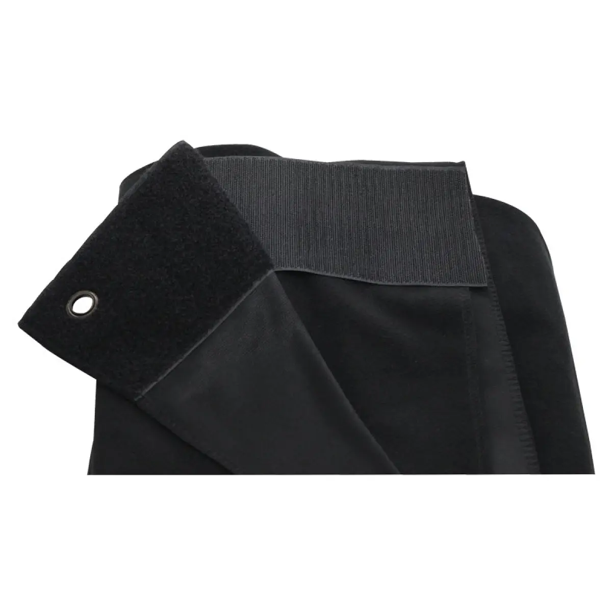 3 x 8m Black Molton Drape - STAR80