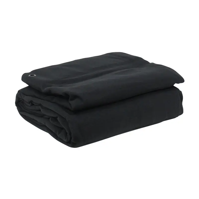 3 x 8m Black Molton Drape - Image 5
