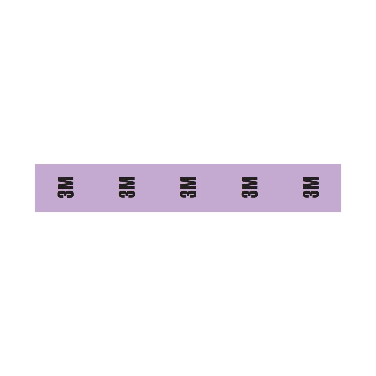 Cable Length ID Tape 24mm x 33m - 3m Lilac - TAPE032
