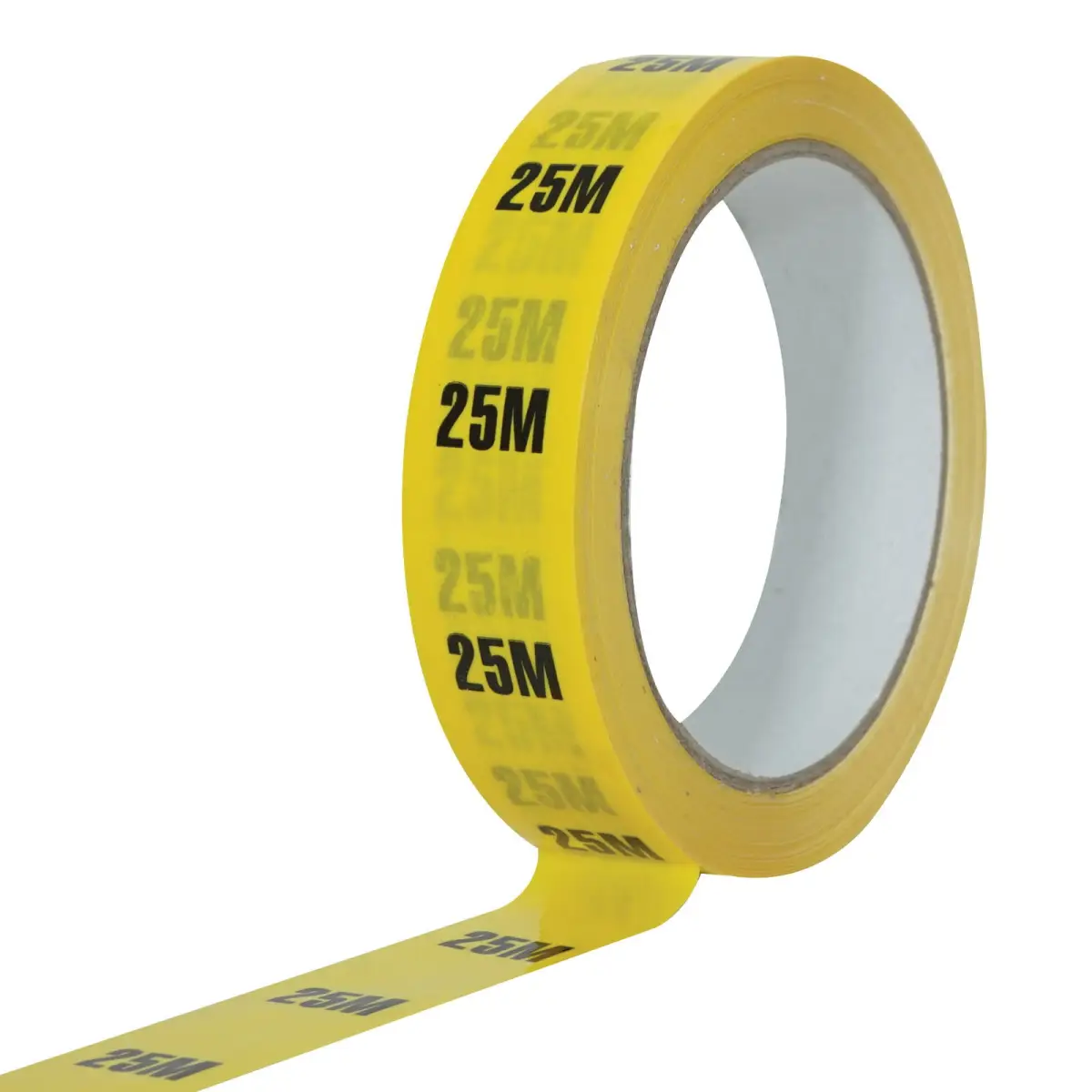 Cable Length ID Tape 24mm x 33m - 25m Yellow - TAPE037