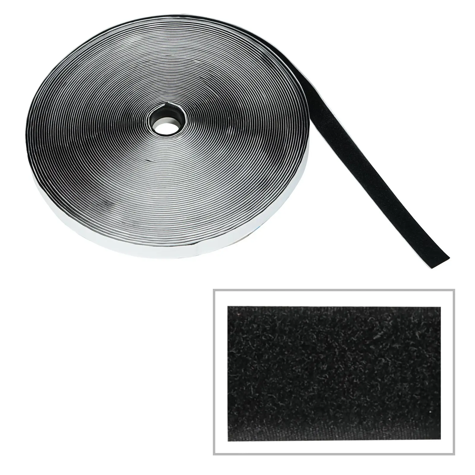 25m Loop Tape 20mm Black - Image 2