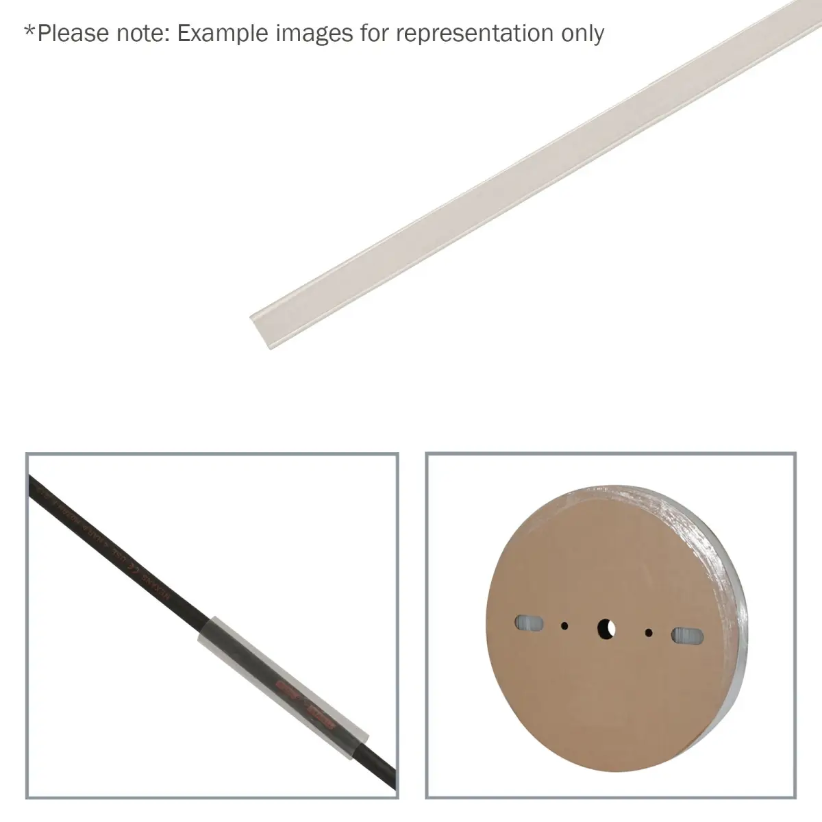 12.7mm (1/2") Heatshrink Tubing 2:1 Clear 100m - TAPE101