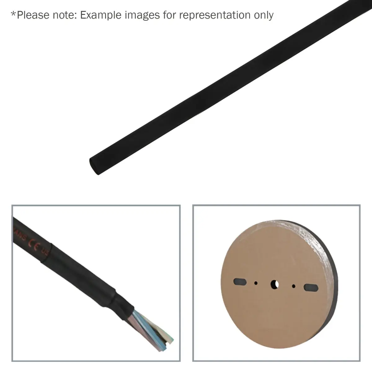 4.8mm (3/16") Heatshrink Tubing 2:1 Black 100m - TAPE107B