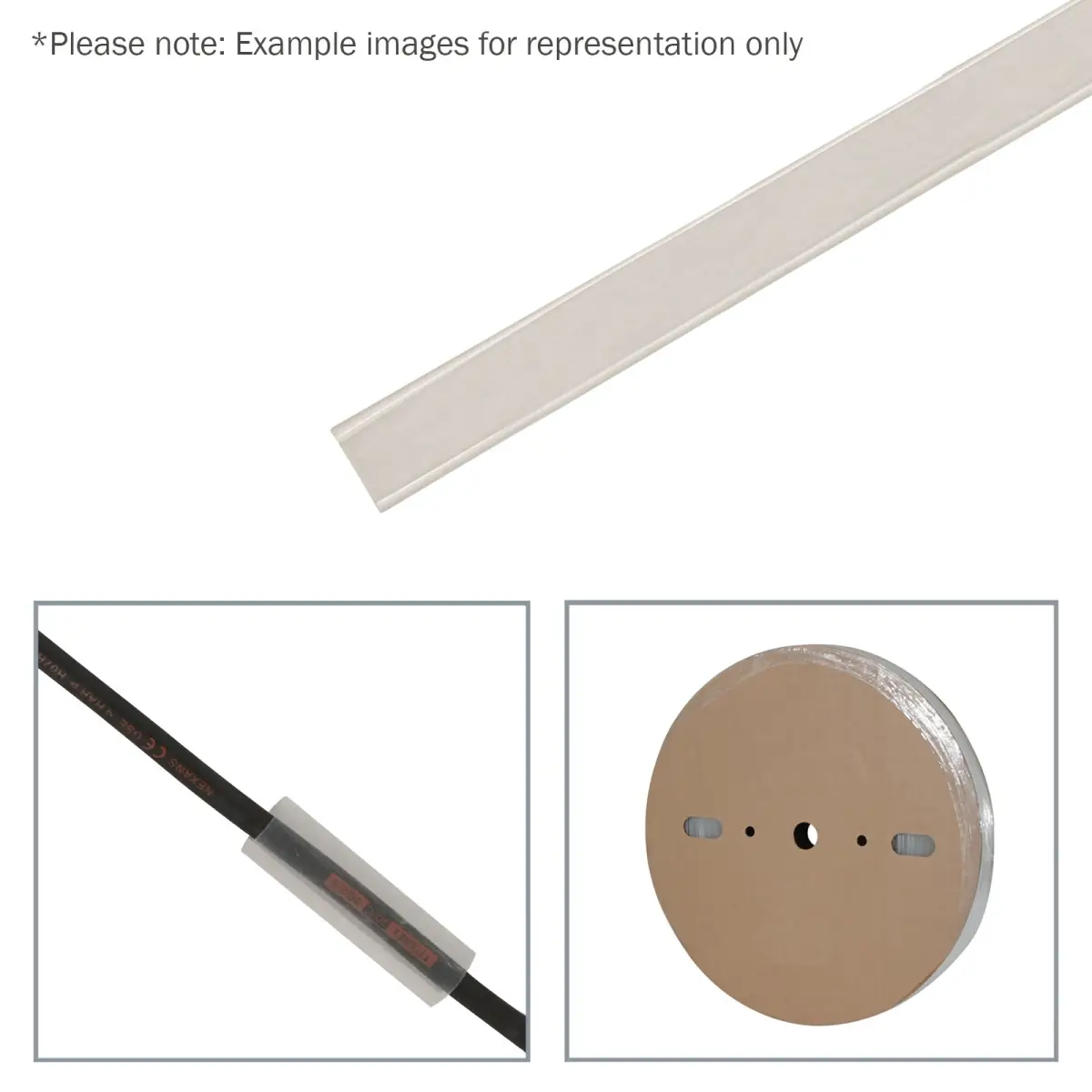 19mm (3/4") Adhesive Lined Heatshrink Tubing 3:1 Clear 25m - TAPE116