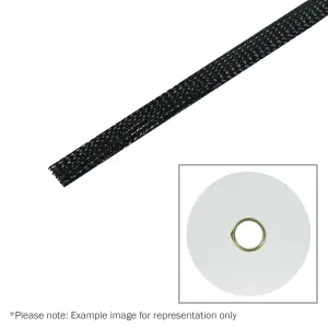 100m Polyester Expandable Braided Sleeving 8mm - TAPE132