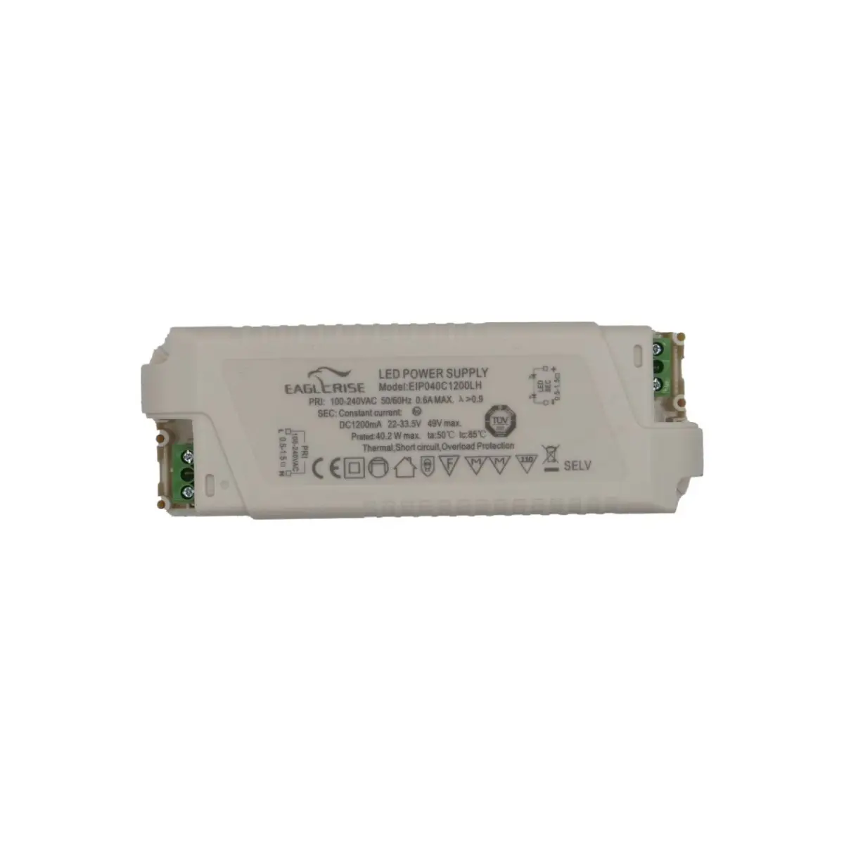 Elite LED DRIVER TO SUIT PL5RLED/LED5HWIRED & LED5H EIP040C1200LH LEDD5FT - LEDD5FT