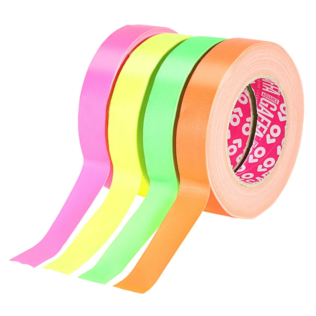Gaffaยฎ Fluorescent Cloth Tape 19mm x 25m Green - TAPE217