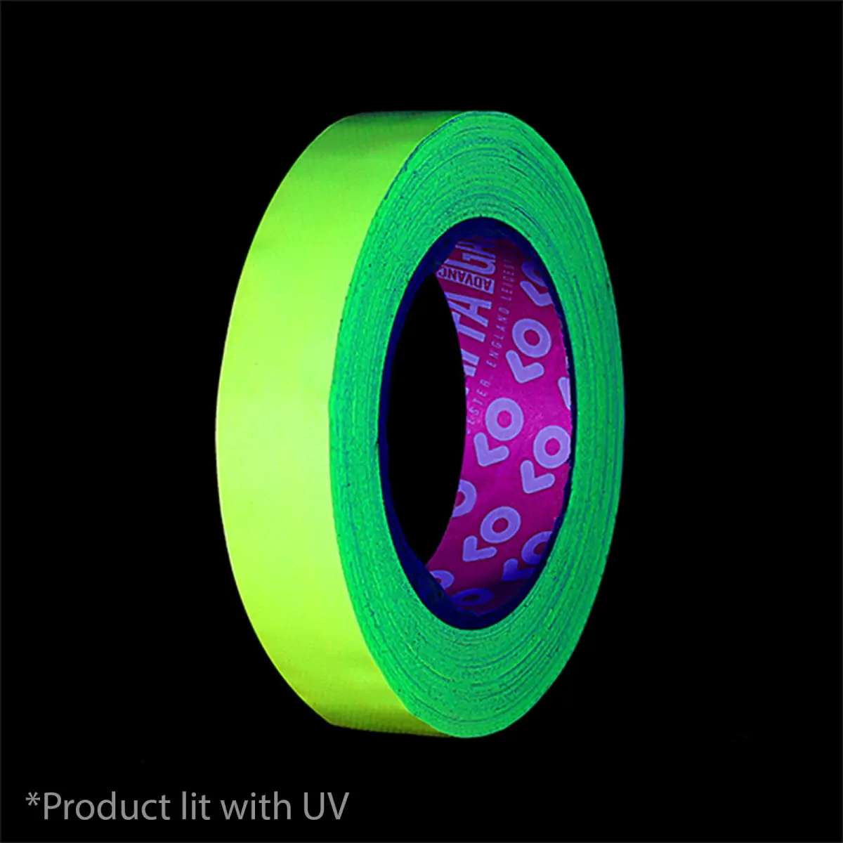 Gaffaยฎ Fluorescent Cloth Tape 19mm x 25m Yellow - TAPE220