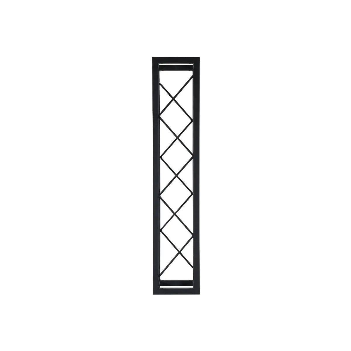 1m Quad Steel DecoTruss Black - TRUS082