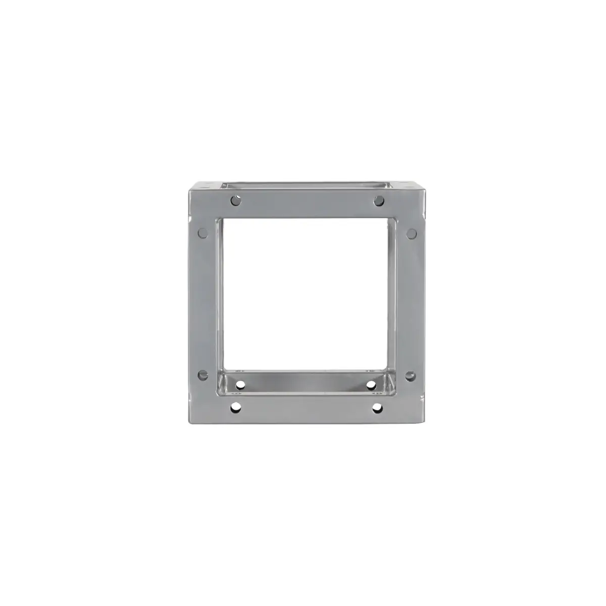 Quad Steel DecoTruss Box Corner Silver - TRUS085S