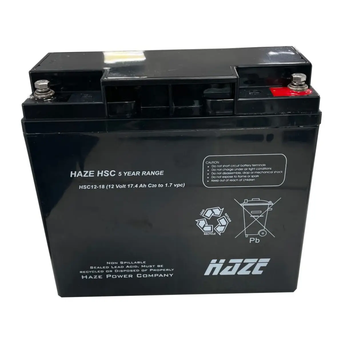 EXIN 18AMP BATTERY SLB17A - SLB17A
