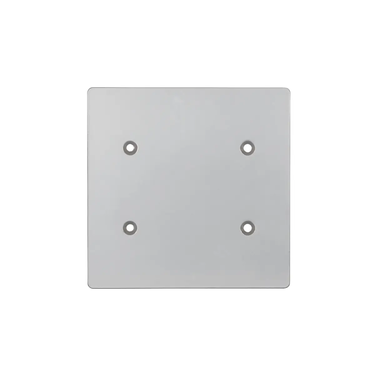 Quad Steel DecoTruss 300mm Base Plate Silver - TRUS086S