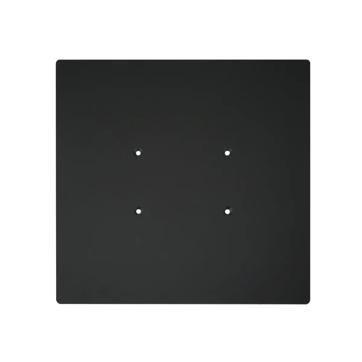 Quad Steel DecoTruss 500mm Base Plate Black - TRUS087