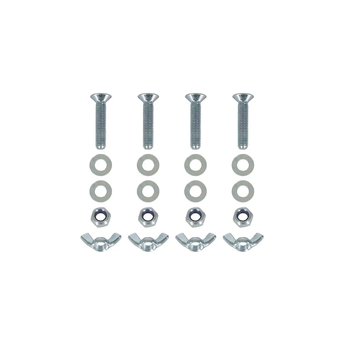 Quad Steel DecoTruss Base Plate Bolt Pack - TRUS089S