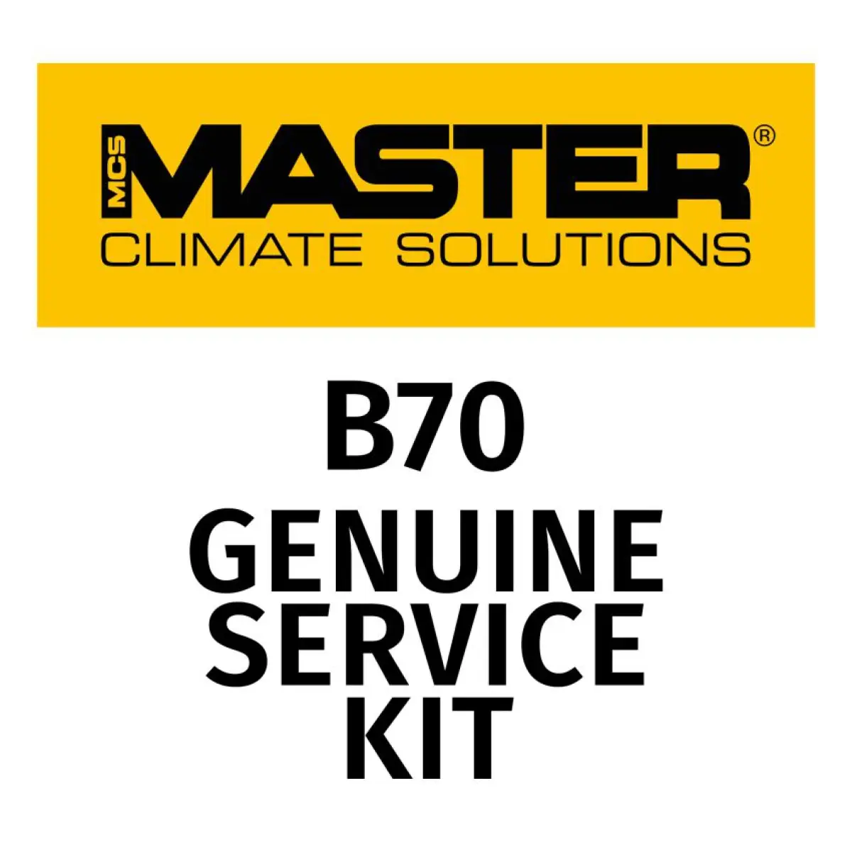 Master B70 Service Kit B70SK - B70SK