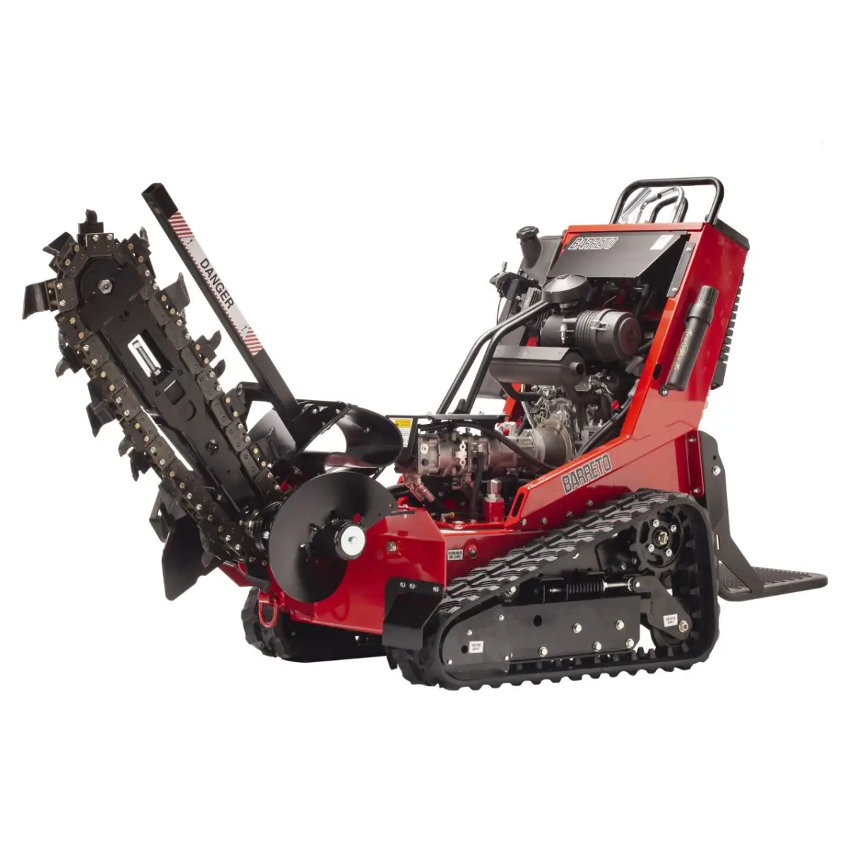 Barreto 20hp Hydraulic Tracked Trencher BAR2036TKH-4MS - BAR2036TKH-4MS