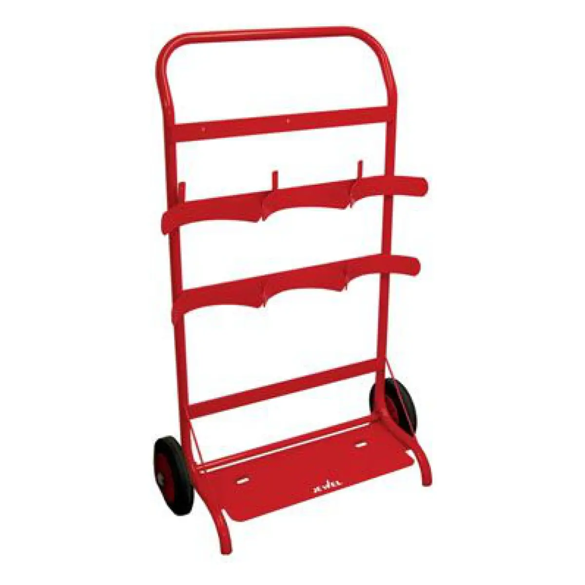 Mobile Fire Point Trolley Holds 3 Extinguishers & 2 Buckets No Alarm 46/57049 - 46/57049