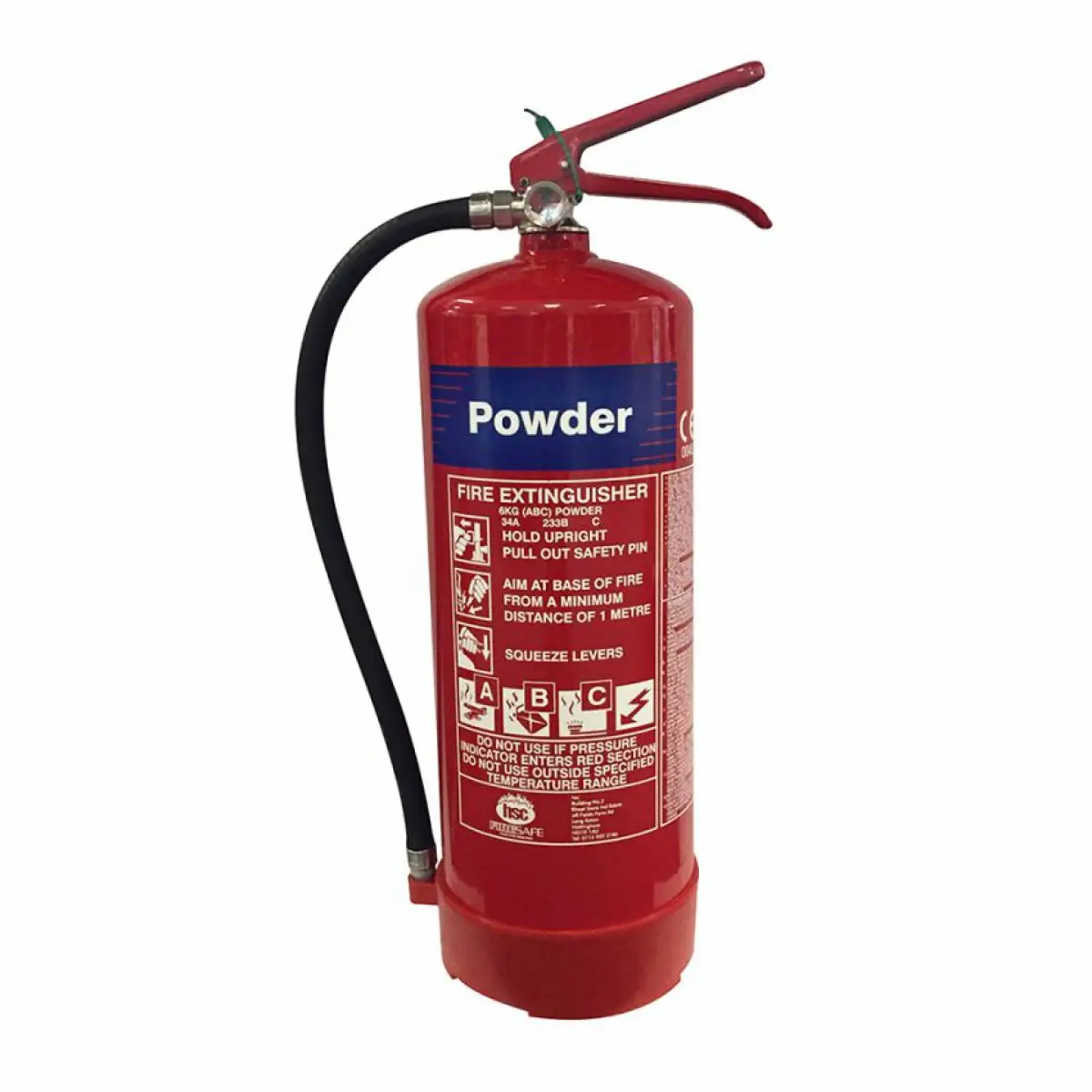 9kg Powder Fire Extinguisher 9311/00 - 9311/00