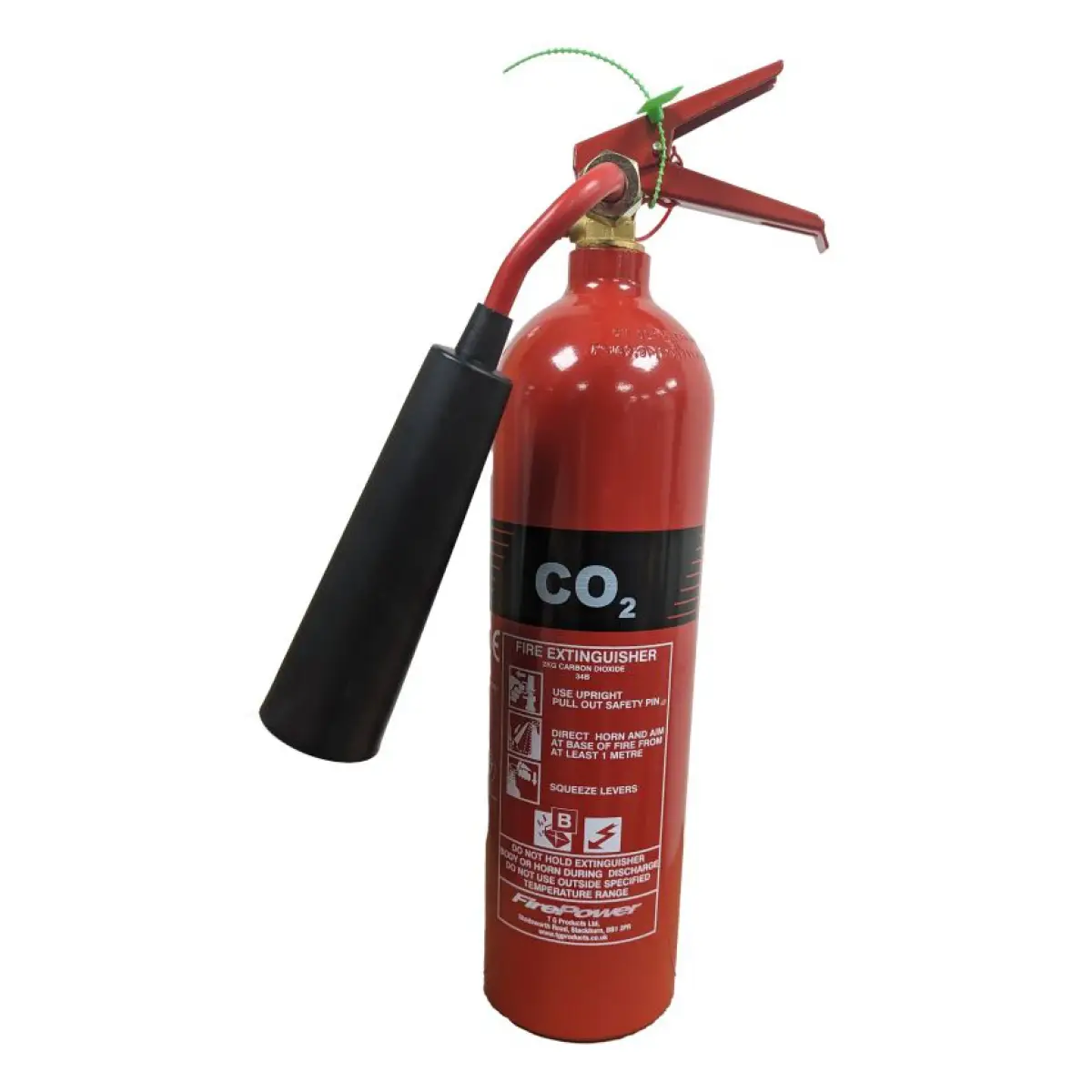 2kg CO2 Fire Extinguisher 9705/00 - 9705/00