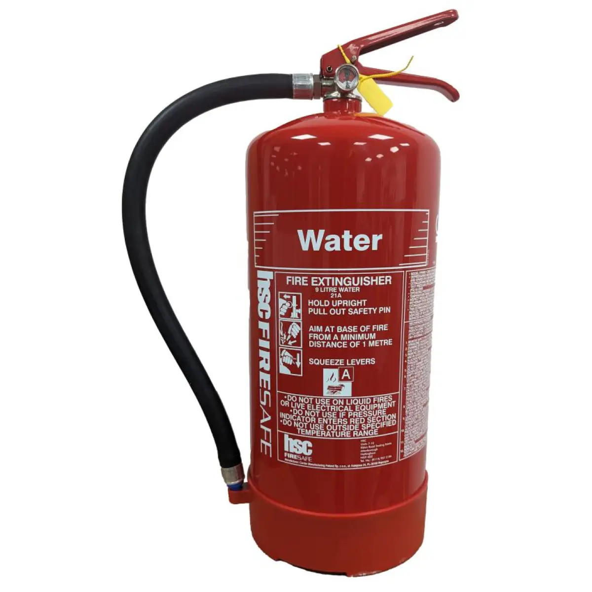 9 Litre Water Fire Extinguisher 9903/00 - 9903/00
