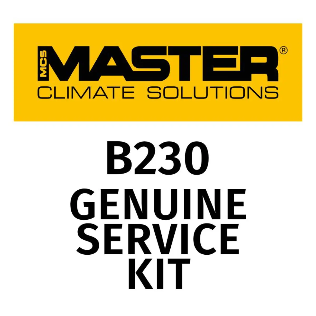 Master B230 Service Kit B230SK - B230SK