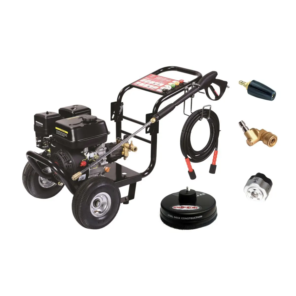 LIfan Petrol Pressure Washer Saver Pack Includes Patio Cleaner & Accessories DANDEAL - DANDEAL