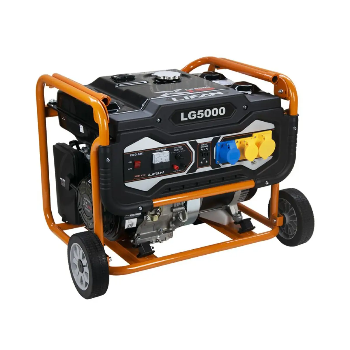 Lifan 5.0 kW Long Run Petrol Generator LG5000 - LG5000