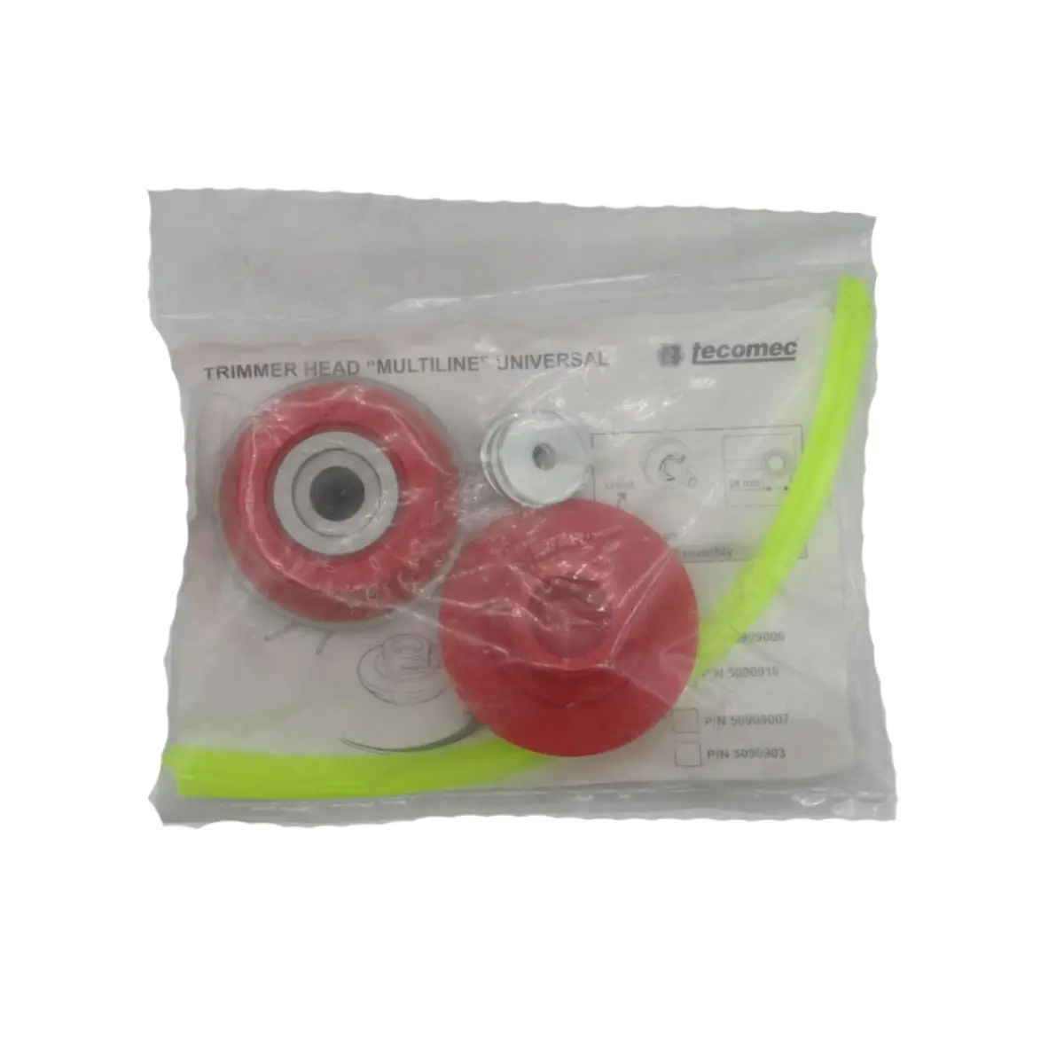 Tecomec Universal Strimmer Head With Washers & Strimmer Line MPMD3118 - MPMD3118