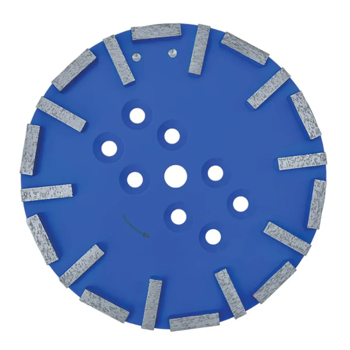 Vonarx 250mm Diamond Soft Concrete & Screed Grinding Disc Fits FG250S (Blue) VA900964 - VA900964