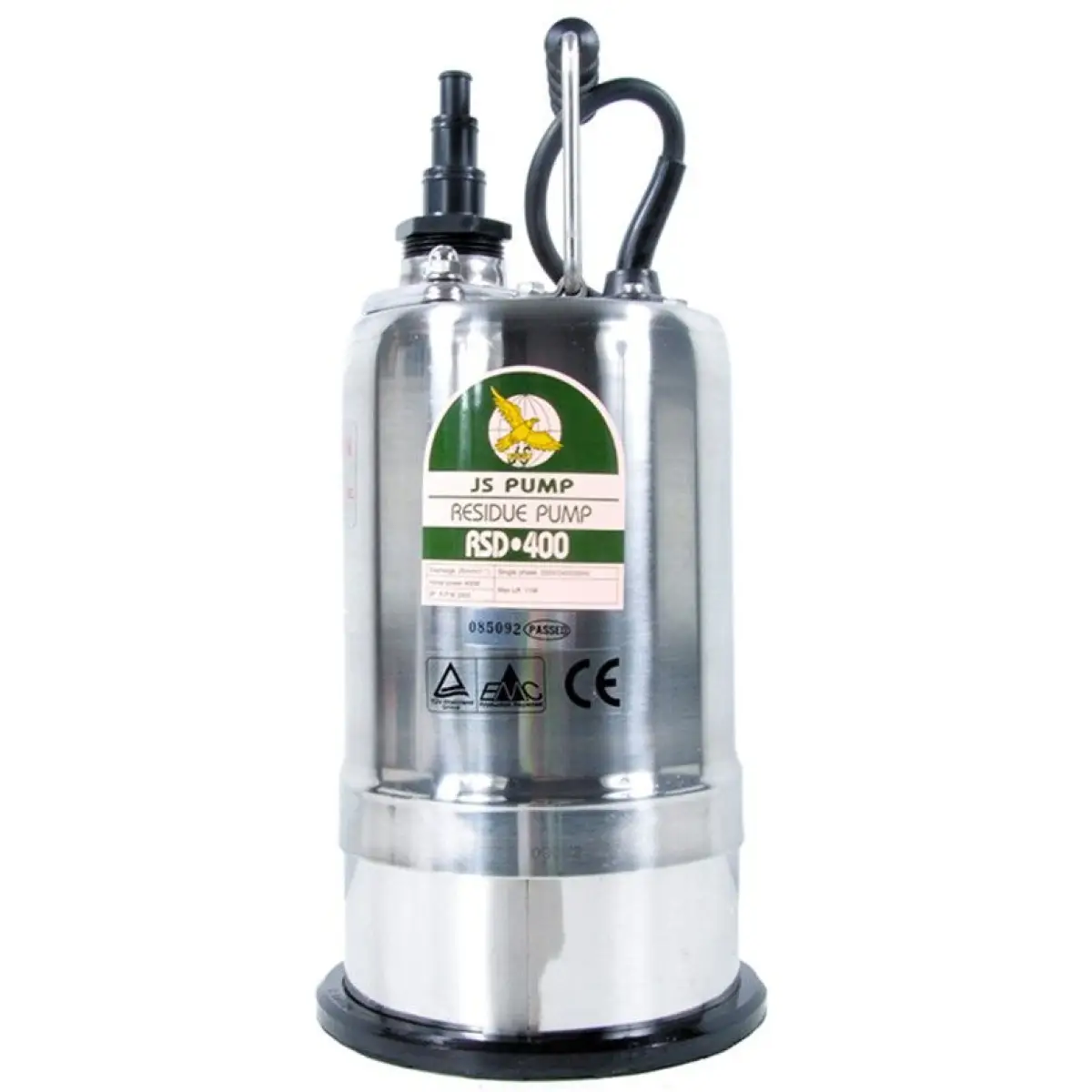JS Pump RSD400 110 Volt 15 - 30mm Stepped Outlets Residue Pump RSD400 - RSD400