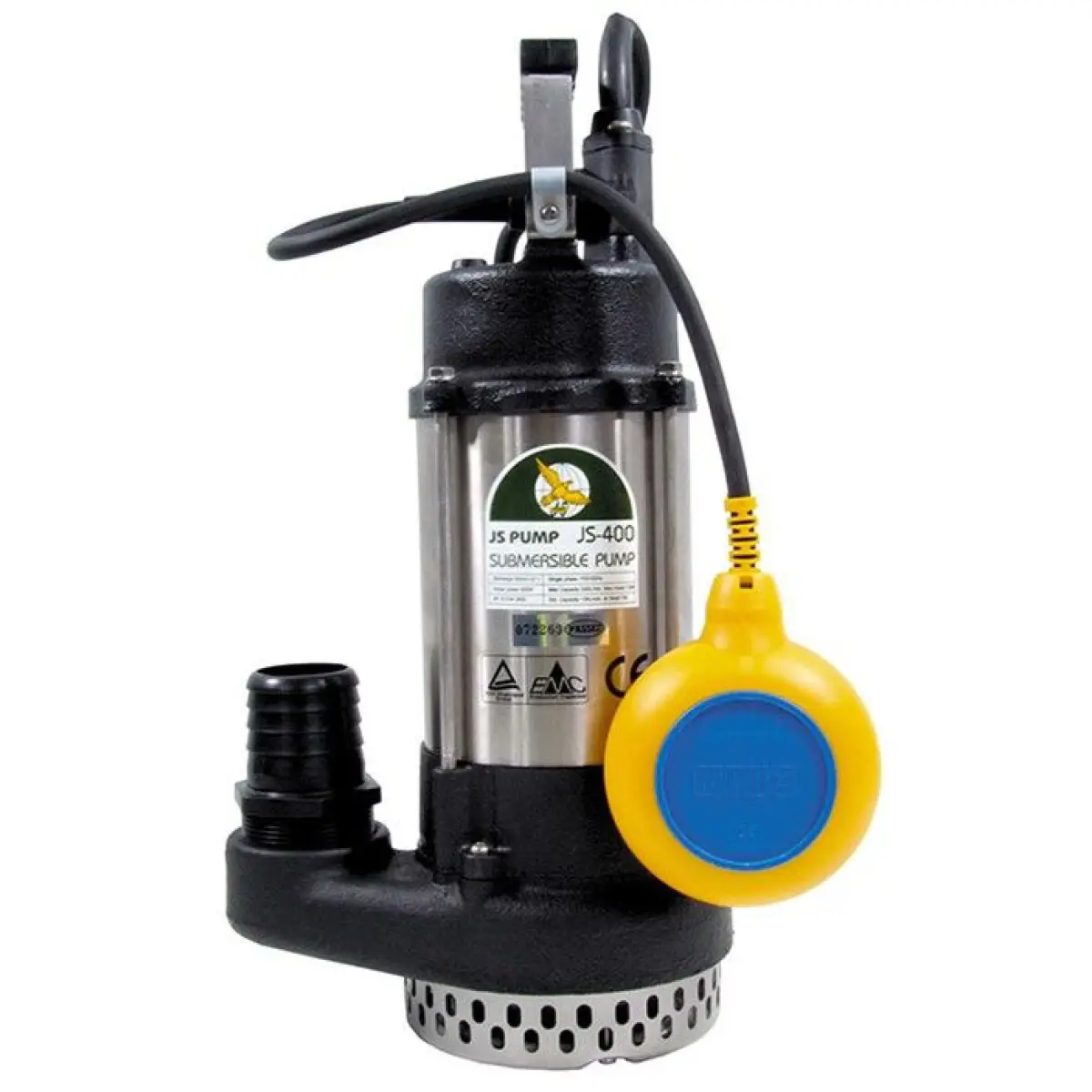 JS Pump JS400 240 Volt 2 Inch (50mm) Submersible Drainage Pump Auto Float Switch JS400240A - JS400240A