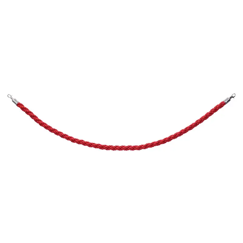 Chrome Barrier Rope Red Twisted - Image 3