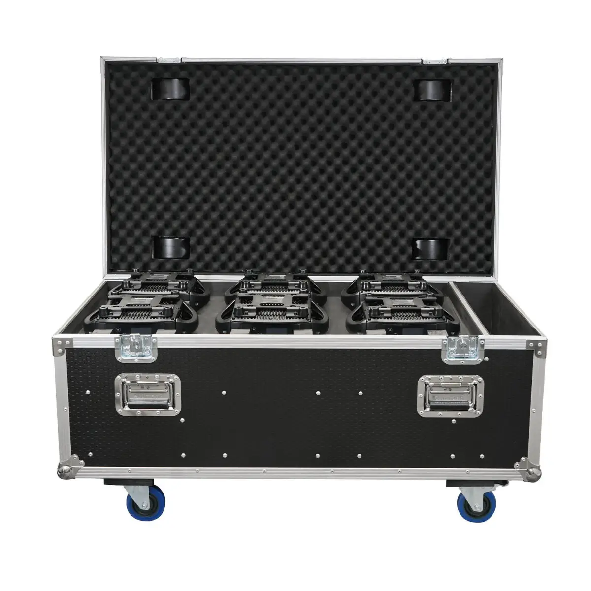6 Way Titan Zoom Wash T1 Flight Case - ELUM417C