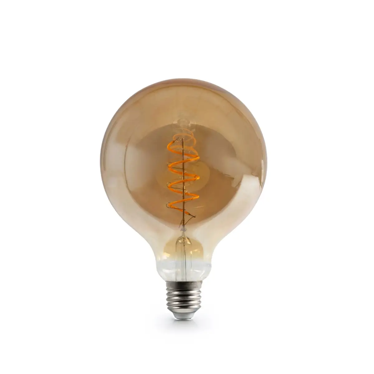 Classique 40 4W Dimmable G125 Spiral Filament Lamp 1800K ES - ELUM470A