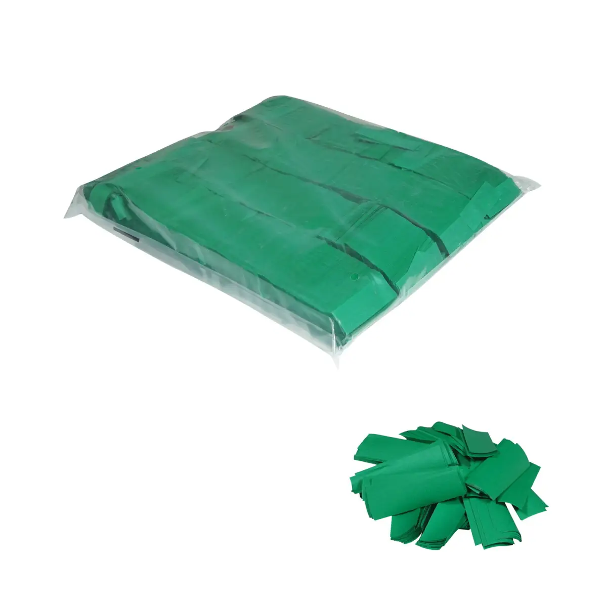 Loose Confetti 17 x 55mm - Dark Green 1kg - EQLED400DG