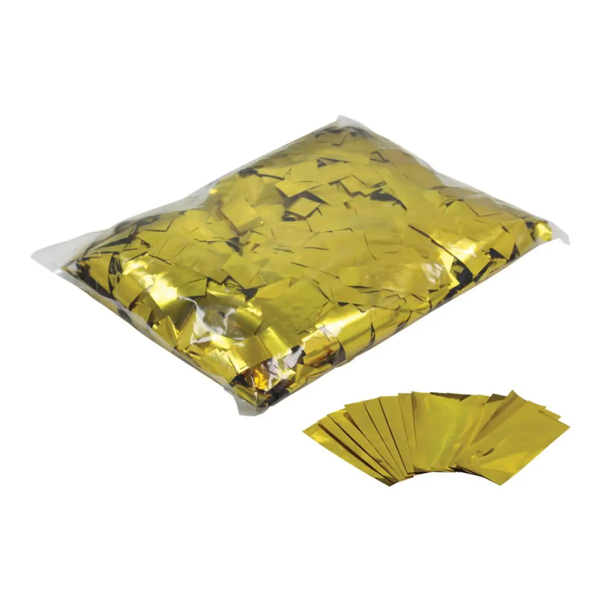 Loose Confetti 17 x 55mm - Metallic Gold 1kg - EQLED400GO