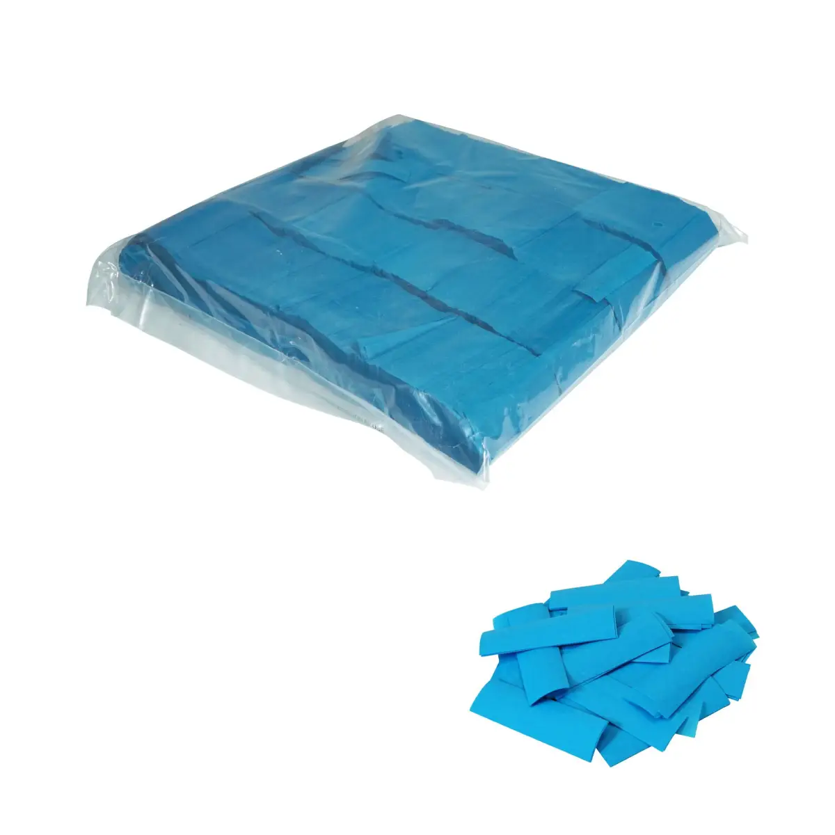 Loose Confetti 17 x 55mm - Light Blue 1kg - EQLED400LB