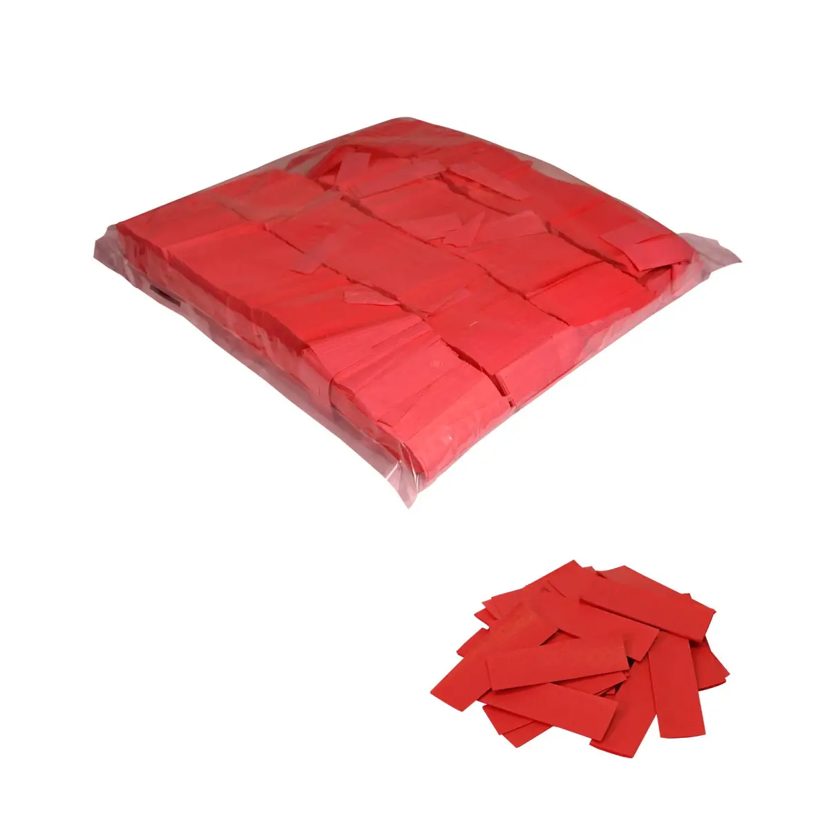 Loose Confetti 17 x 55mm - Red 1kg - EQLED400R