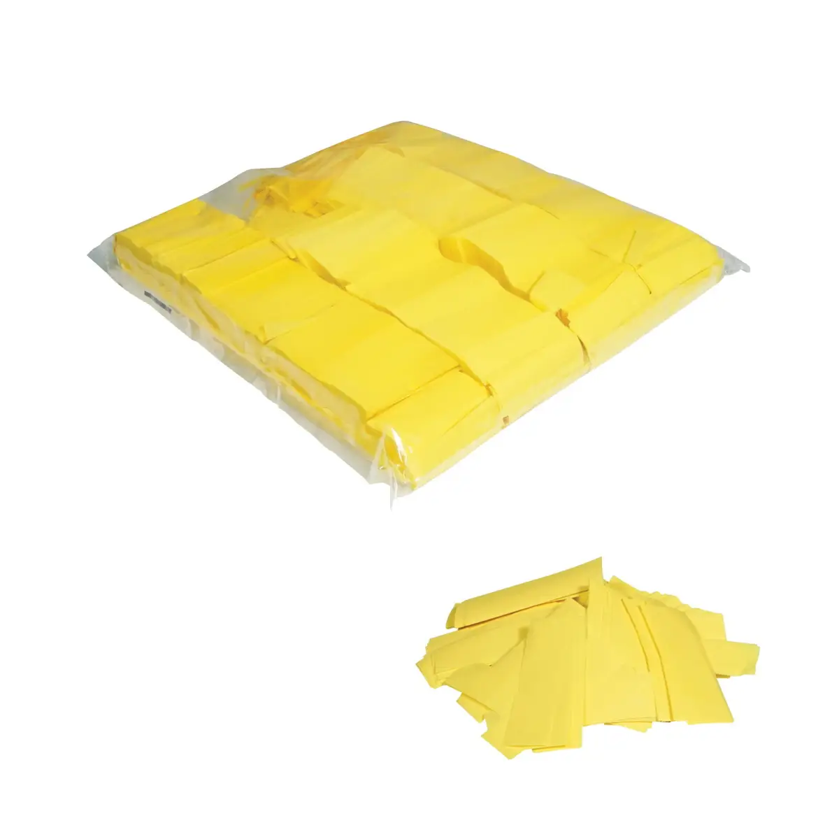 Loose Confetti 17 x 55mm - Yellow 1kg - EQLED400Y