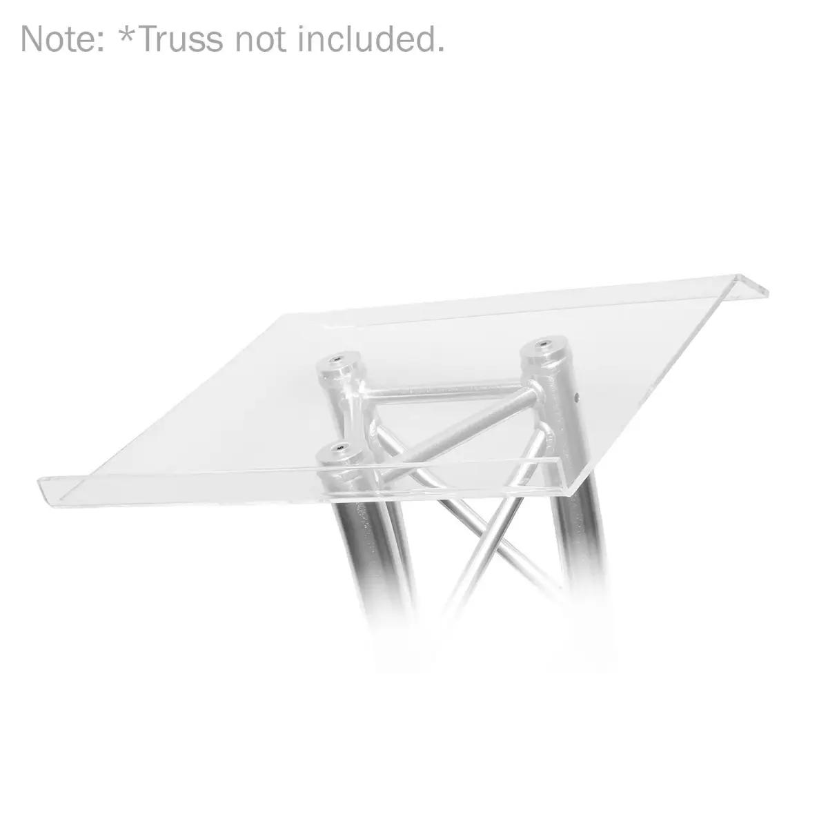 Truss Lectern Replacement Acrylic Top - GL0022P