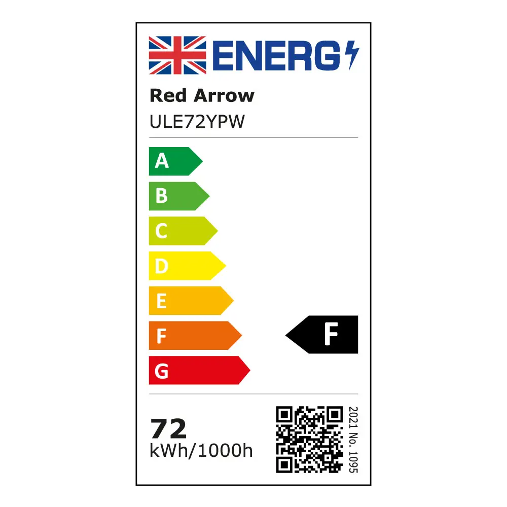 110v 72W LED Uplight - Emergency - Image 3