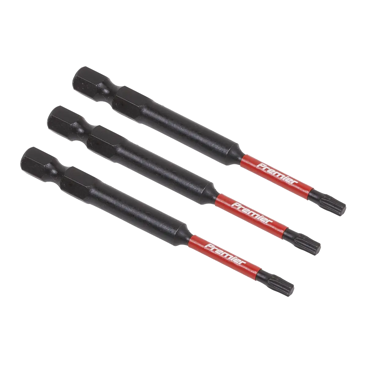 Premier TRX-Star* Impact Power Tool Bits T15 x 75mm 3pc [AK8266]