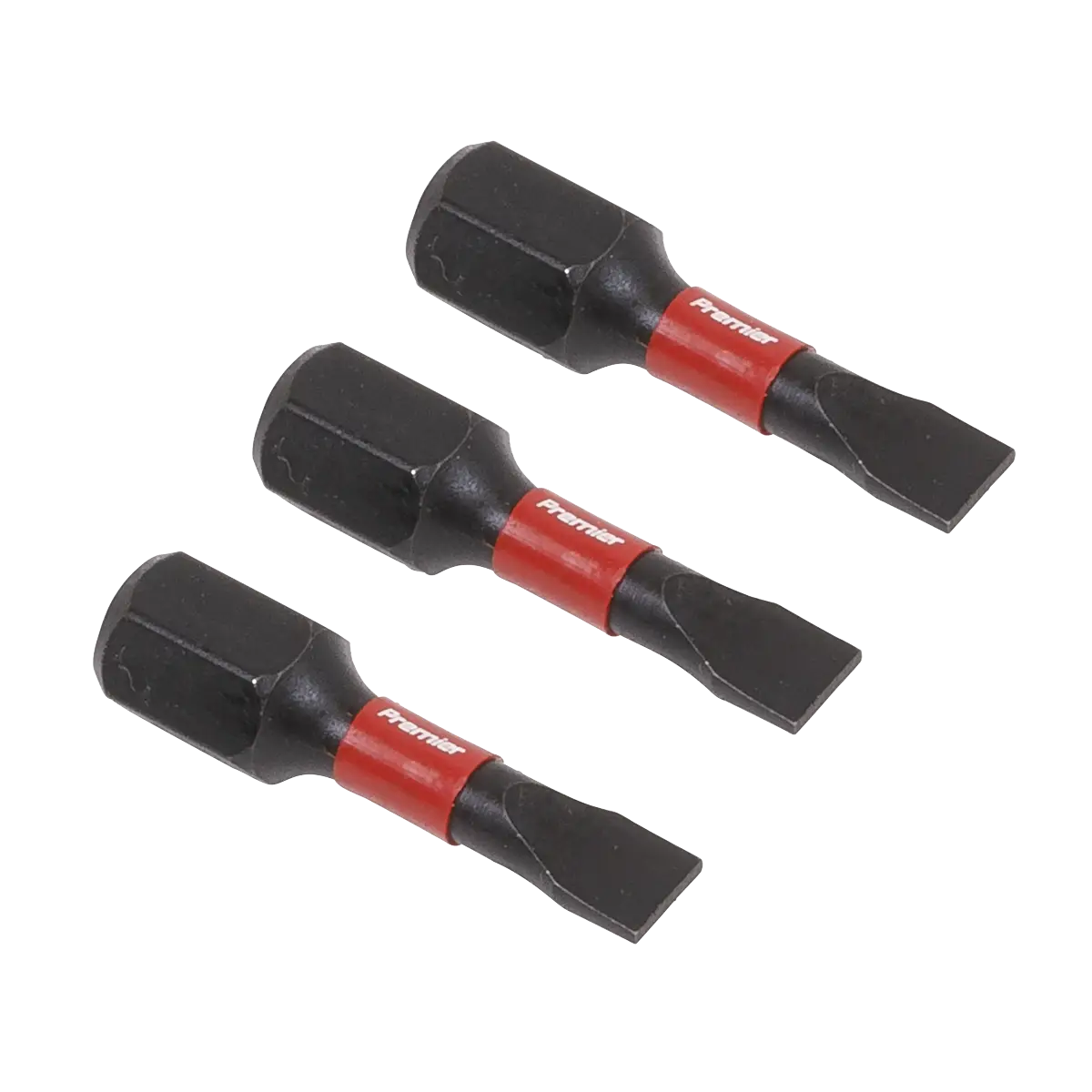 Premier Slotted Impact Power Tool Bits 4.5 x 25mm 3pc [AK8201]