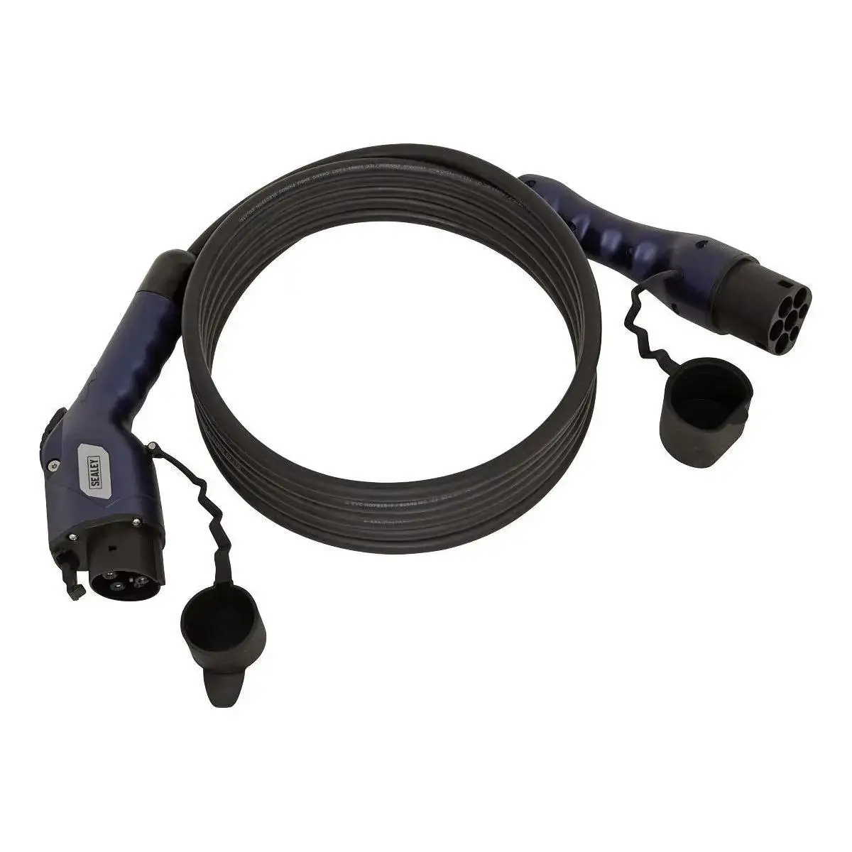 EV Charging Cable Type 1 to Type 2 16A (3.7KW) 5m