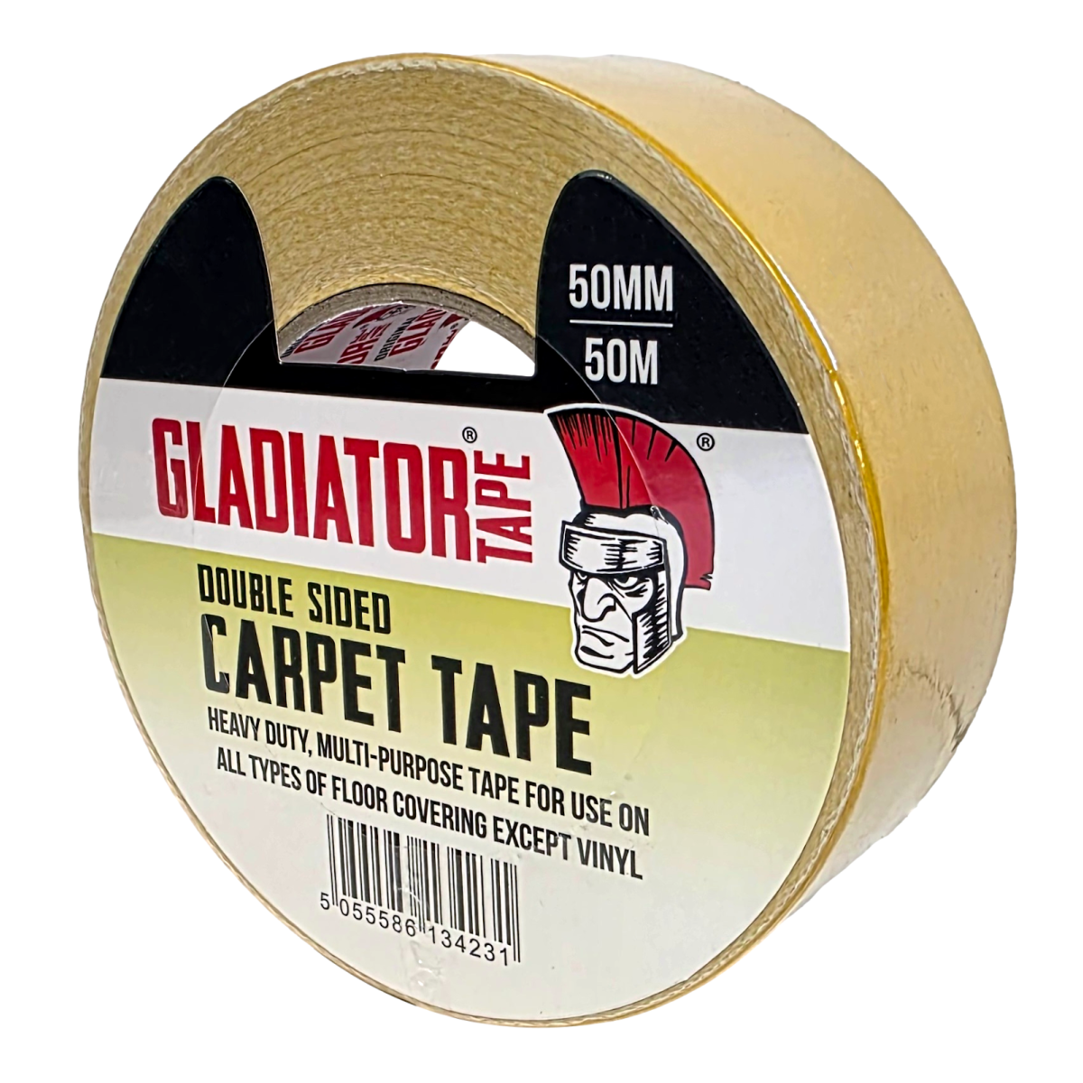 Double Sided Carpet Tape - 50mm X 50m - Yellow | N1021-024919