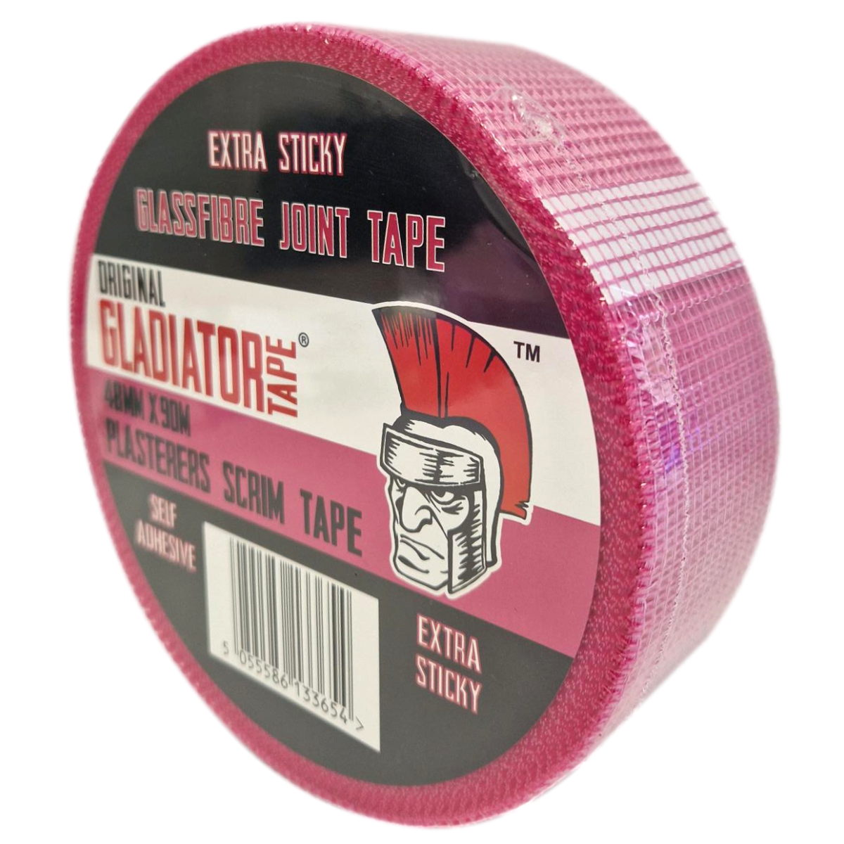 Plasterers Joint Scrim Tape - 48mm X 90m - Pink | N1021-024319